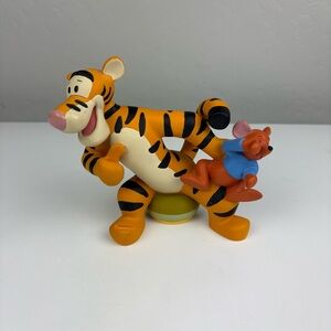 Disney TIGGER and ROO Figurine Letter Picture Holder Winnie the Pooh Friends
